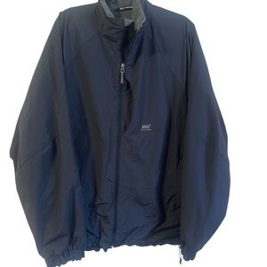 Helly Hansen navy crewneck men’s jacket windbreaker xxl